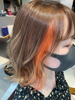 ブランシュ(Blanche)&nbsp;インナーカラー☆オレンジ