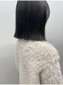 イメチェンヘアスタイル/ダークアッシュ/束感ショート