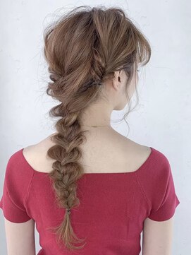 ラックスビー ユナイテッド 神戸三宮いくたロード店(LUXBE UNITED) ロングヘアセット 結婚式/二次会/パーティー