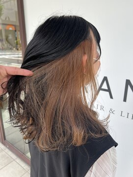 ブランシェ 名鉄小幡駅前店 インナーオレンジベージュカラー【森】