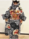 2026祝☆成人式♪ 【振袖着付け+ヘアセット】 ※電話予約