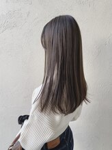 キャパジャストヘアー(CAPA just hair) 前髪パーマ・ワンレンロング