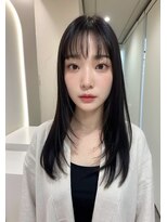 オズドロシー(Oz Dorothy) ベージュグレー黒髪レイヤーくびれヘア小顔10代20代30代40代