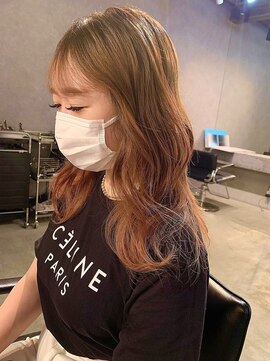 メイカ(MEIKA) 【 ピンクベージュ ×  ロング 】 浅野美紀