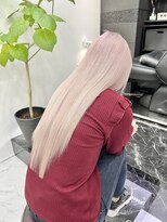 チュダック(ChuDuck)&nbsp;韓国風《ホワイトピンク》ハイトーン/ケアブリーチ/ダブルカラー