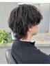【平日限定◎】メンズカット＋ウルフパーマ￥13900→12500［メンズパーマ］
