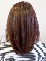 レポヘアー(Repos hair)&nbsp;20代30代40代ナチュラルハイライト立体感オリーブベージュ艶感