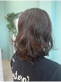 くせ毛をいかしたスタイルヘアー