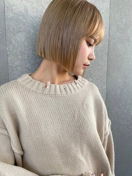ロンドミラー 博多店(Lond Mirror) ボブヘア/ボブスタイル/ボブ/タッセルボブ/切りっぱなしボブ
