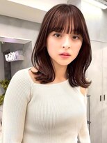 ヴェイン 渋谷(vain)&nbsp;まろベージュ×ミディアムローレイヤー