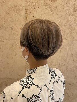 アミリアバイザザ(amiliea by ZA/ZA) モード系ツートーンショート