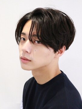 ネオリーブ ジューク 日吉店(Neolive JuQ) “韓国　センターパート　マッシュウルフ　ニュアンスパーマ”