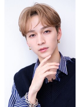 ハバナ 渋谷(HAVANA) フェザーパーマ/メンズショート/センターパート