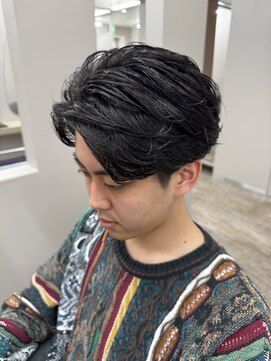 レーヴバイリコ 三軒茶屋(Reve by liko) フェザーパーマ/フェザーショート/メンズ/三軒茶屋