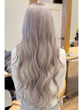 ラグーン(LAGOON) ホワイトミルクティーベージュ/バレイヤージュ/ケアブリーチ