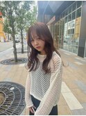 韓国風オレンジブラウン