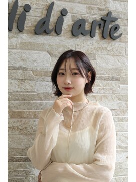 カペリ デ アーテ(Capelli di arte) 外はねボブ/大人ボブ/ショートボブ/美髪ボブ