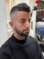 グラッドバーバードットエビス 恵比寿(GLAD BARBER. EBISU)&nbsp;サーフカール/スパイキーショート/ブルーブラック[恵比寿]