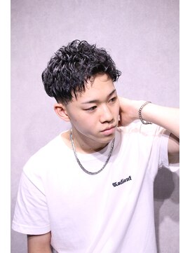 ロワジール 松戸店(Loisirs) スキンフェード×ニュアンスパーマ