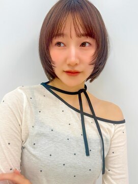 ソア 並木坂(Soa) 顔周りレイヤー/ボブ/韓国スタイル/Minori