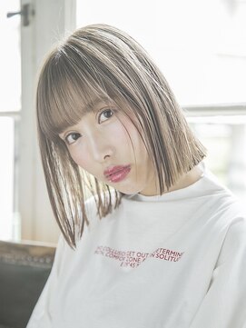 パノラ 下北沢(PANOLA) 【PANOLA下北沢】ウェットストレートボブ　ブリーチ