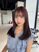 【色もち/艶感◎】髪質改善カラー＋トリートメント￥15400→12300