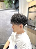 メンズ　メンズカット　ツイストスパイラルパーマ
