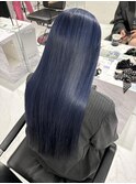 ブリーチで出来るブルー