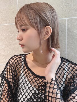 ミニボブレイヤー/レイヤーカット/ショートボブ/顔周り韓国/仙台