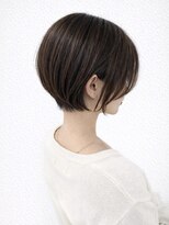 エアー 青山(AIR)&nbsp;前髪あり耳掛け丸みボブコンパクトショート20代30代40代50代