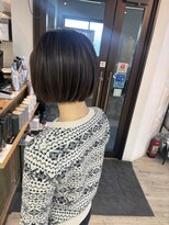 シャンプーボーイ 佐賀(SHAMPOO BOY)&nbsp;ショートボブ髪型20代30代40代50代前髪あり前髪なし面長丸顔