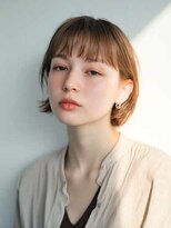 シェル 立川(shell)&nbsp;くびレイヤーエモージュグレージュカラーくびれショート【立川】