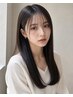 【梅雨前におすすめ◎】カット+前髪ストレート(縮毛矯正)