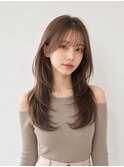 韓国レイヤーカット
