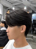 キングオブヘア バイ ノイズ 梅田茶屋町店(KING of hair by NOISM)&nbsp;センターパートメンズニュアンスパーマ