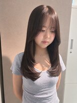 バイブス バイ ケンジ(vibes by KENJE)&nbsp;チョコブラウン&顔まわりレイヤー