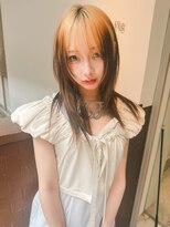 アンフィグ 吉祥寺(anfig) 吉祥寺/明暗デザインカラーのハッシュカット