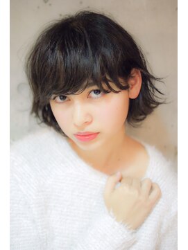 サロンドミルク 原宿(salon de MiLK) アンニュイハネ感ショートBOB☆