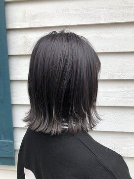 アプリ バイ リアン 浦和(appri by Rien) 裾カラーパープルグレージュ