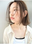 顔周りの質感ボブ/keshiki大名