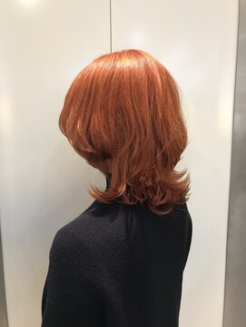 ヘアサロン ドット トウキョウ カラー 町田店(hair salon dot. tokyo color) ジューシーオレンジ【町田/町田駅】