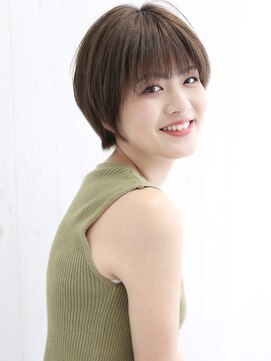 ハレ(HALE) 【HALE銀座】大人丸みショート×小顔マッシュ20代30代40代