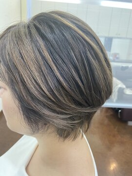 ヴォイス(voice) 白髪染からのハイライト