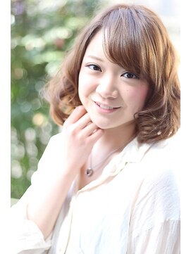 オーブ ヘアー ブランコ 久米川店(AUBE HAIR Blanco) シフォンミディーカール