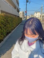 リー 甲子園(Lee) ブルーラベンダー×ウルフ