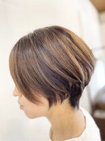 マム(hair dresser's Mum) ショートボブ　　《金沢/ショート/カット》