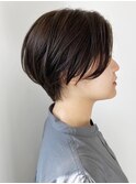 大人可愛いくびれハンサムショート【吉祥寺】【イルミナカラー】