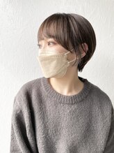ロナ 岡崎竜美丘店(RONA) コンパクトショート×ブリーチなしグレージュ