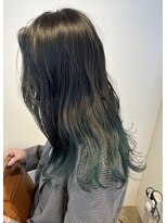 ノース イースト 高円寺店(north east)&nbsp;グリーン/グラデーション/裾カラー