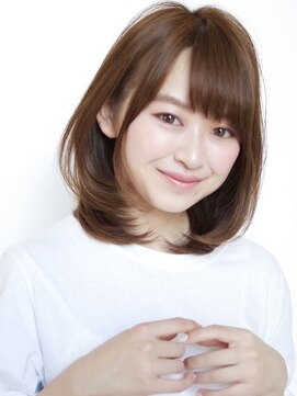 アフロート ルヴア(AFLOAT RUVUA) 耳掛けも小顔★《髪質改善》ナチュラルレイヤー×ショコラカラー